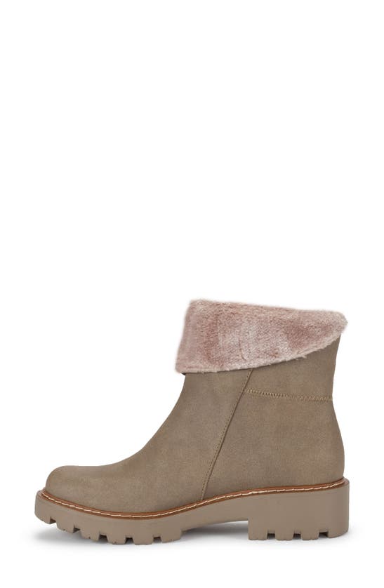 Baretraps Westery Faux Fur Cuff Boot In Taupe