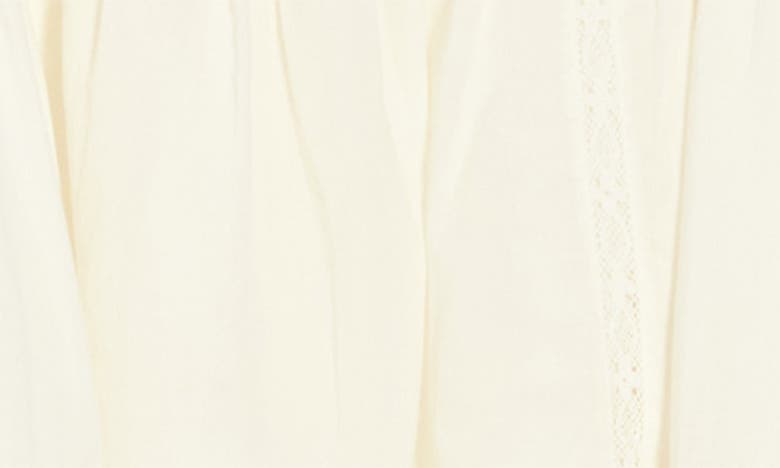 Shop The Great . The Heirloom Cotton Camisole In Cream