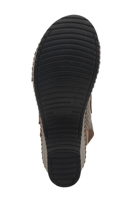 Spring Step Chenda Slingback Platform Sandal In Bronze