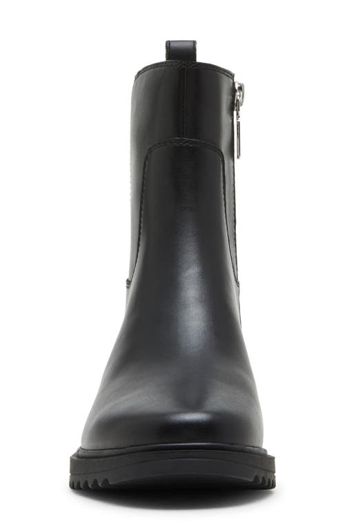 Shop Blondo Coppa Waterproof Boot In Black Leather