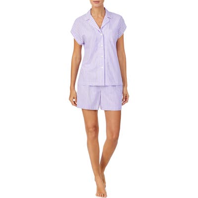 Lauren Ralph Lauren Short Pajamas, Purple