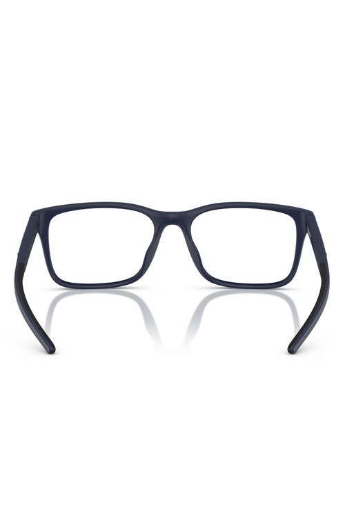 Scuderia Ferrari 56mm Square Optical Glasses In Matte Blue