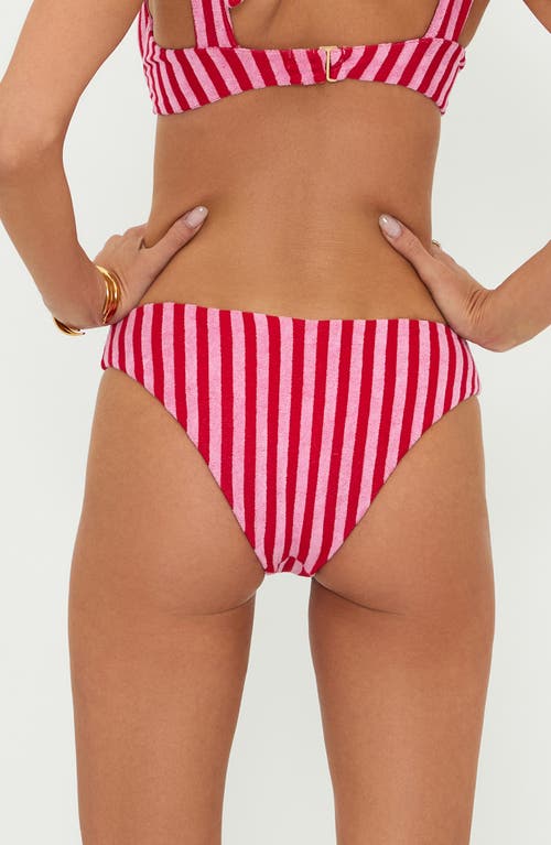 BEACH RIOT BEACH RIOT VANESSA HIGH CUT BIKINI BOTTOMS