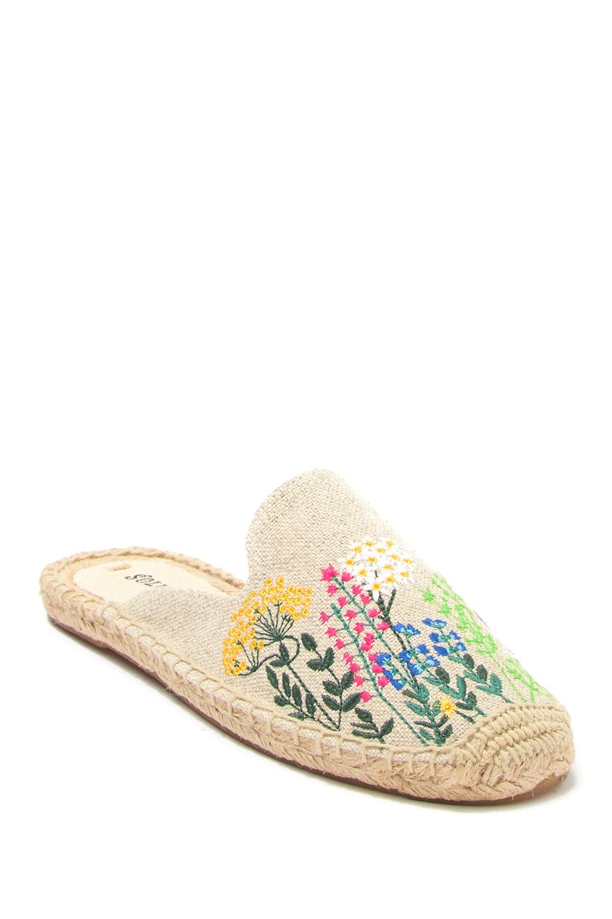 Soludos | Wild Flowers Embroidered Mule 