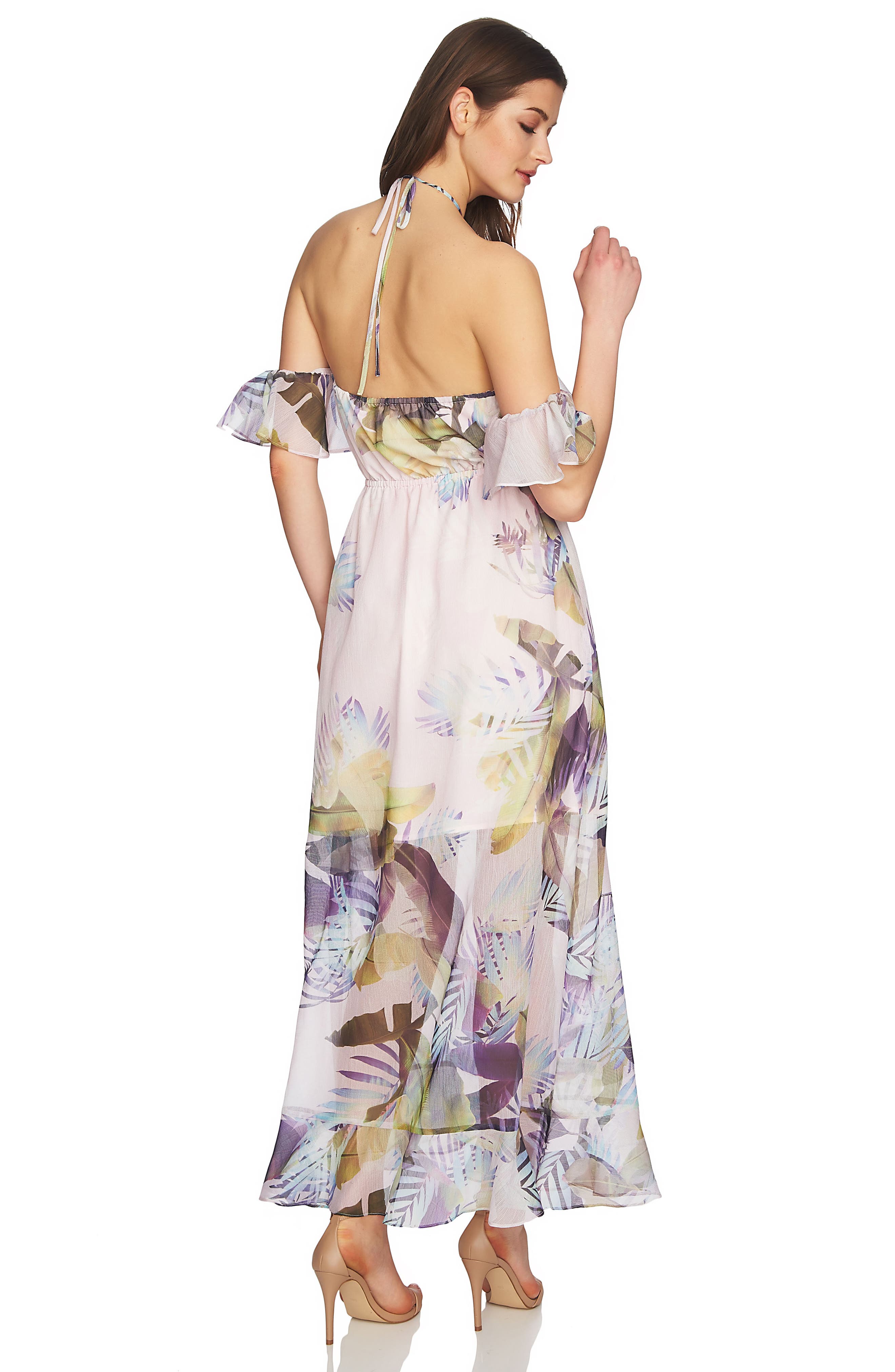 cece cold shoulder maxi dress