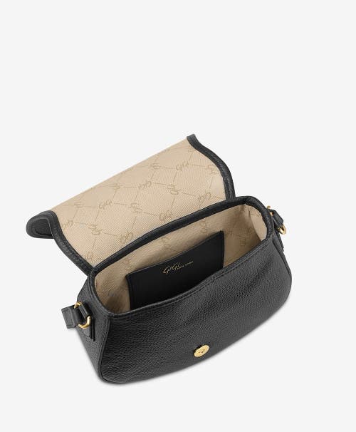 Gigi New York Jenni Saddle Bag In Black