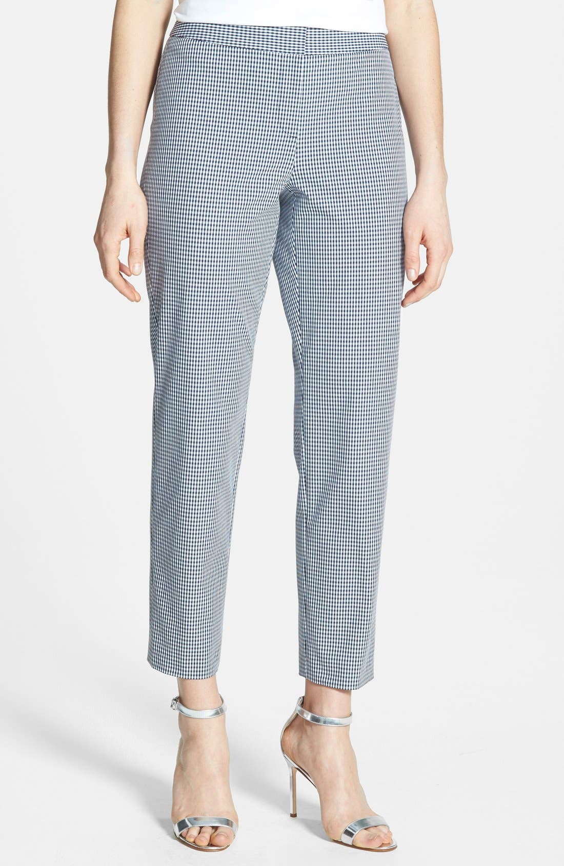 Nordstrom Collection Gingham Ankle Pants Nordstrom