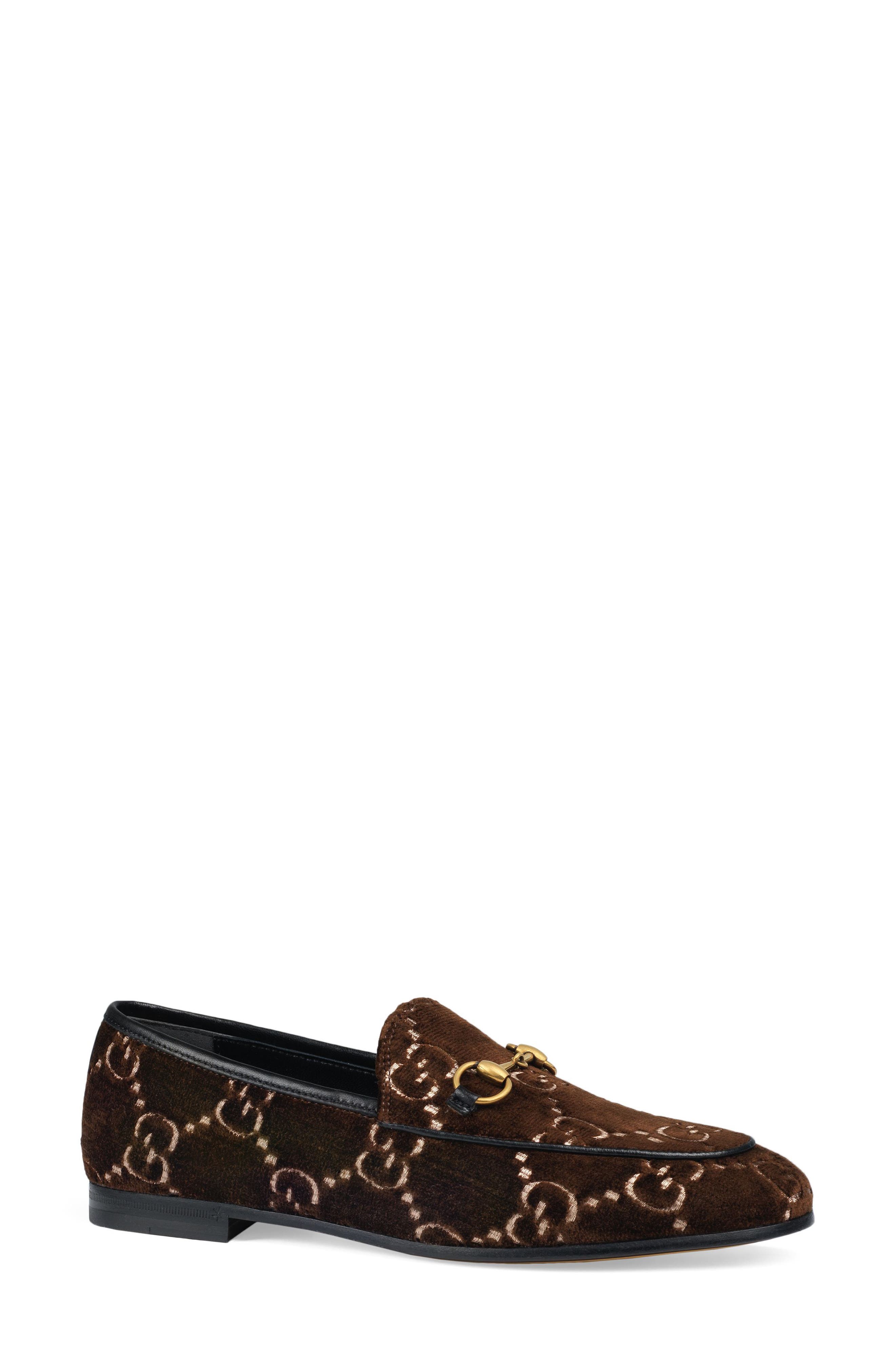 Gucci Jordaan Loafer, Brown