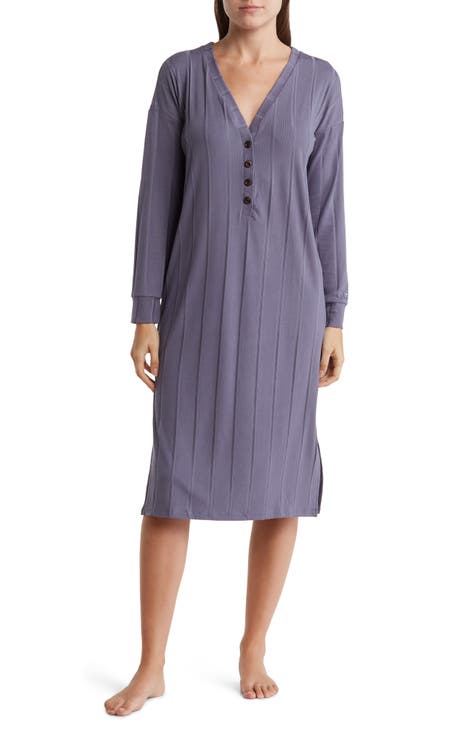 Women's Henley Nightgowns & Nightshirts