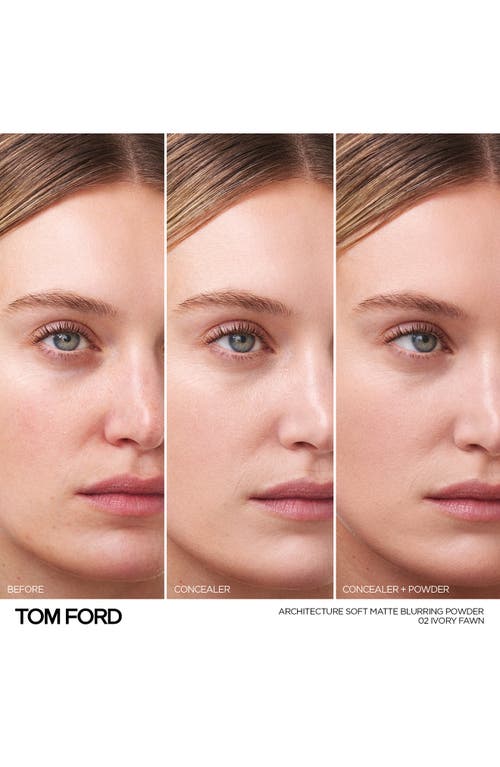 Shop Tom Ford Architecture Soft Matte Blurring Powder In 02 Ivory Fawn