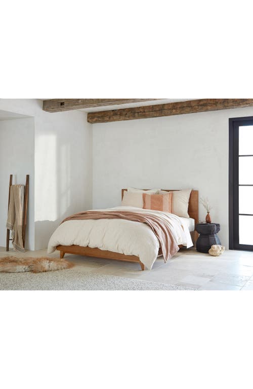 Coyuchi Toro Canyorn Organic Cotton Duvet Cover in Nutmeg at Nordstrom