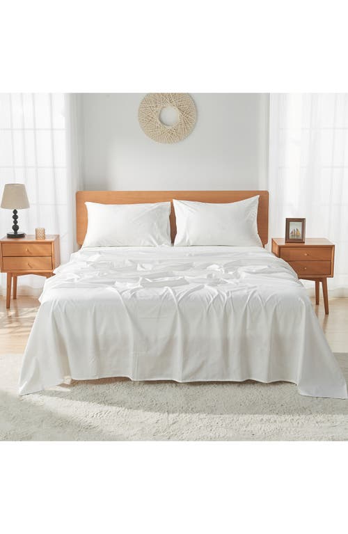SIJO SIJO 400 THREAD LUXESOFT ORGANIC COTTON SATEEN SHEET SET