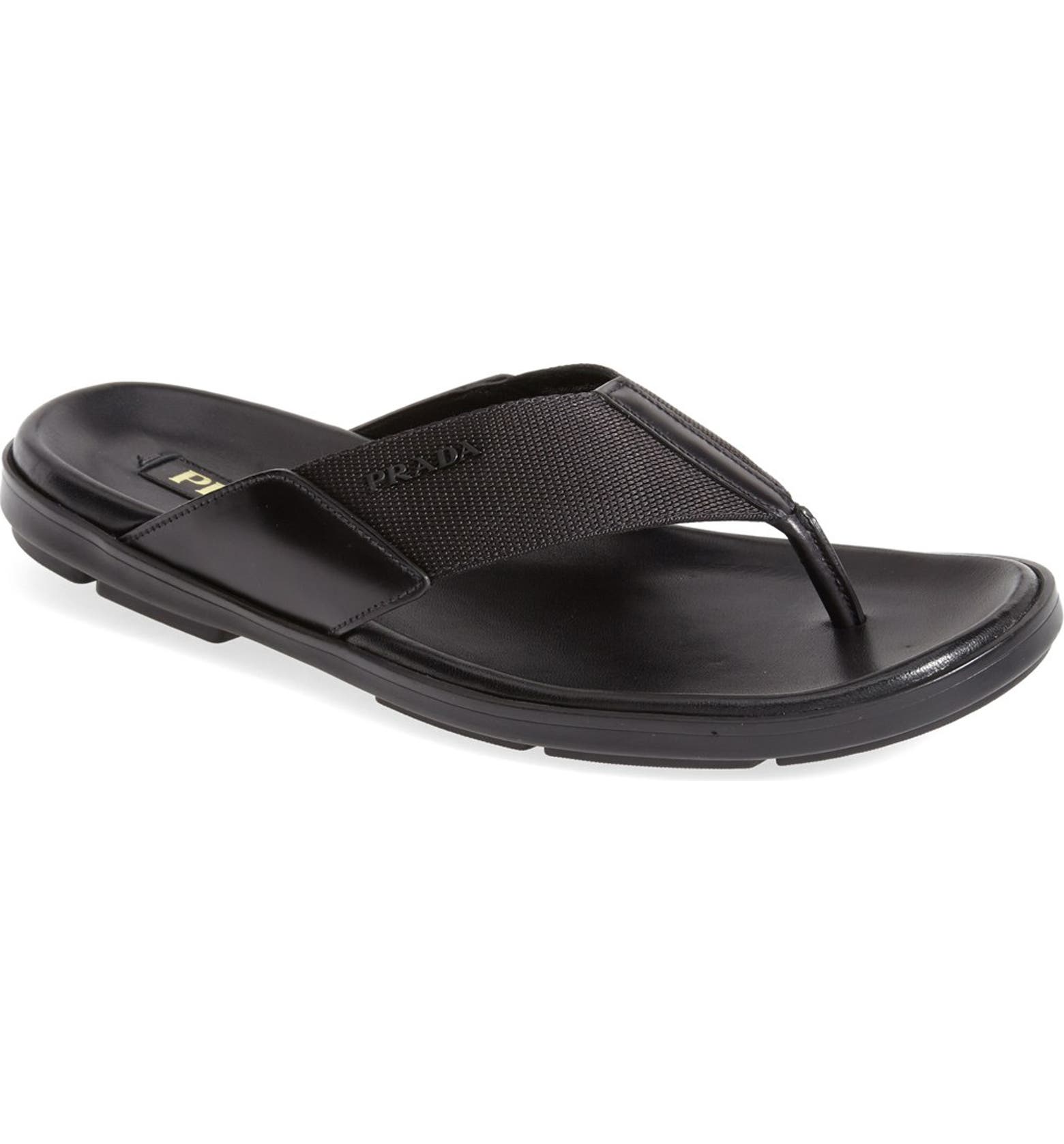 Prada schlappen herren Clearance