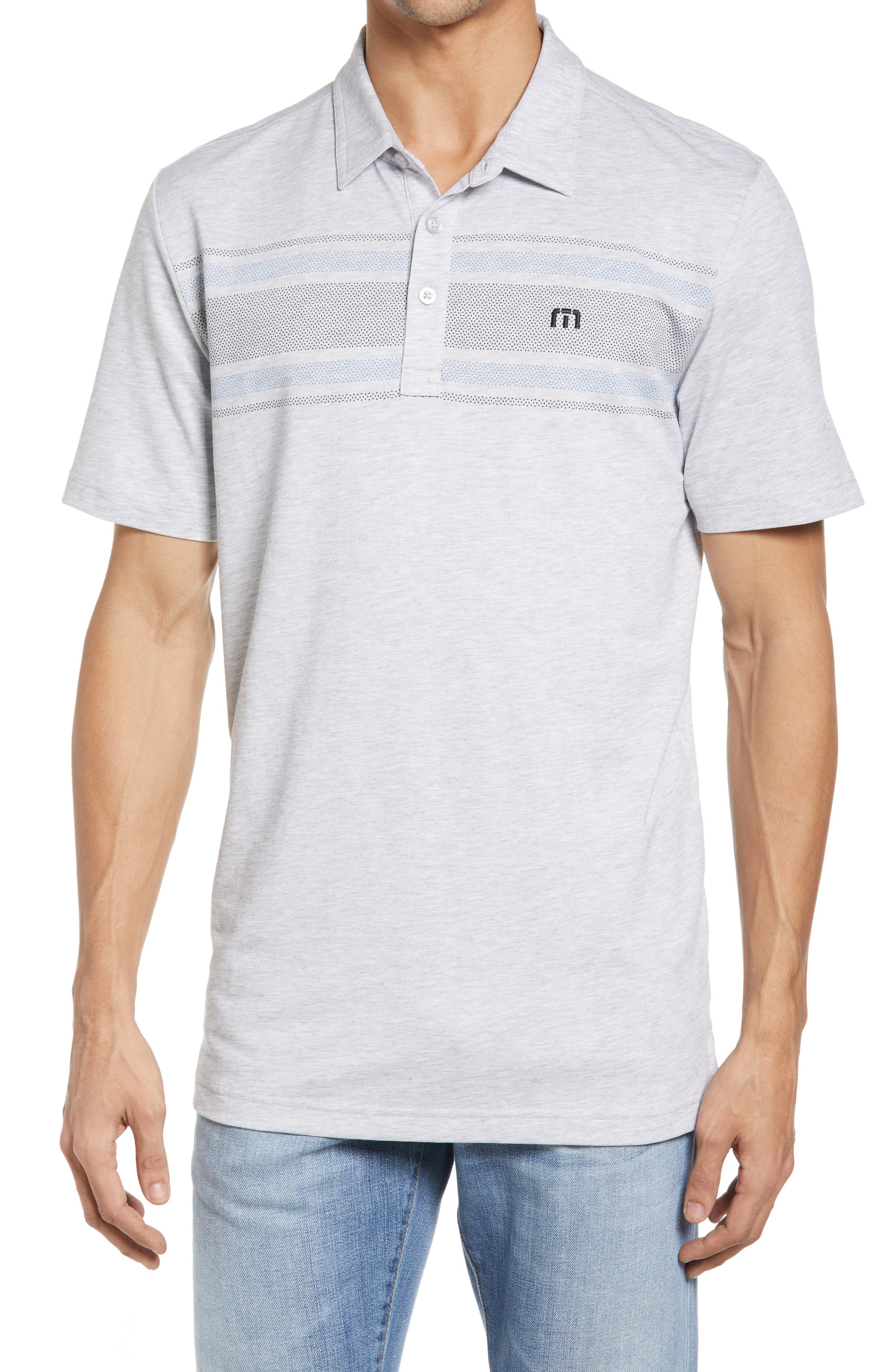 m logo polo shirt