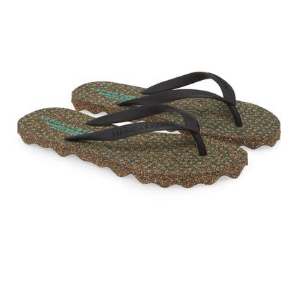 Asportuguesas By Fly London Star Flip Flop, 9/40 - Black