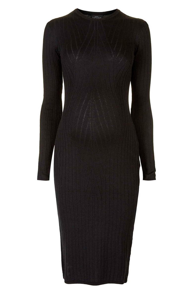 Topshop Long Sleeve Body-Con Maternity Dress | Nordstrom