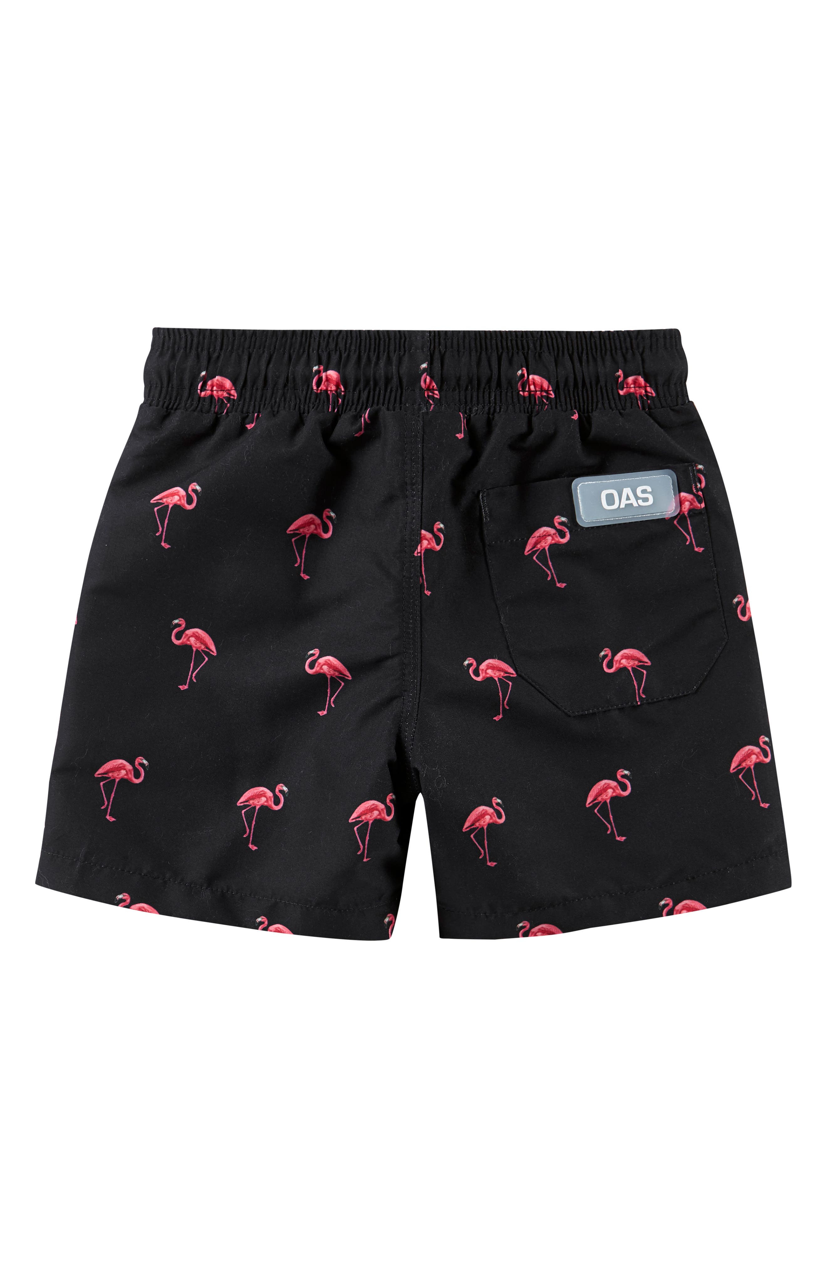 pacsun flamingo swim trunks