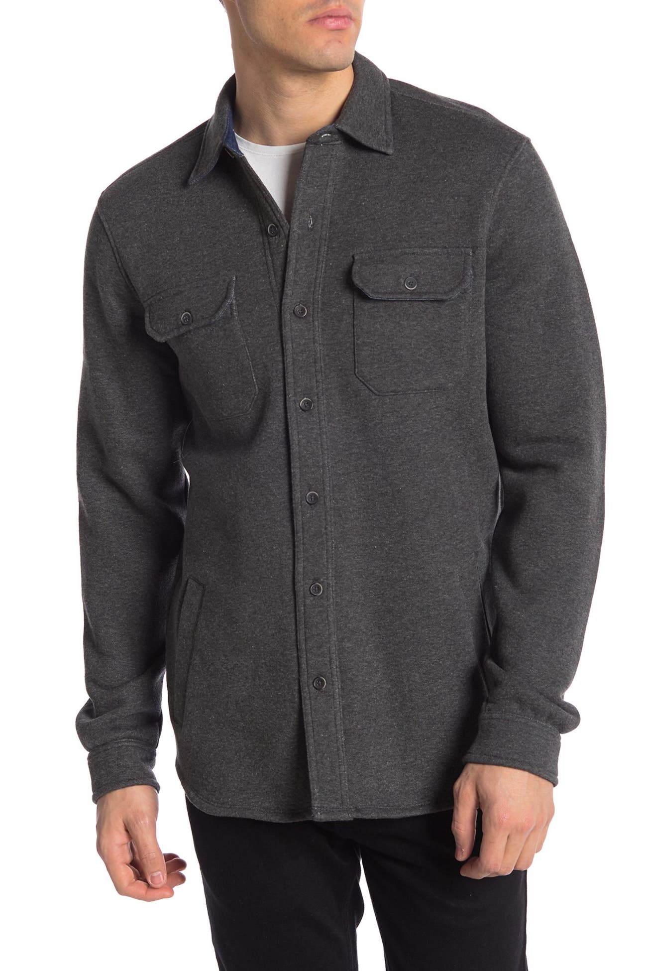 Tailor Vintage | Fleece Lined Shirt Jacket | Nordstrom Rack