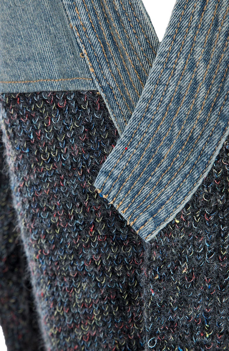 SAACHI Denim Knit Topper Jacket | Nordstromrack