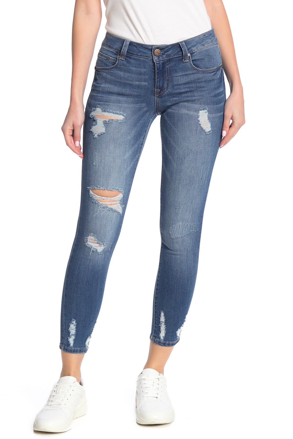 1822 distressed jeans