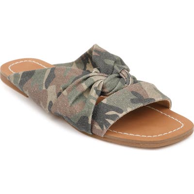 Splendid Alannis Slide Sandal, Green