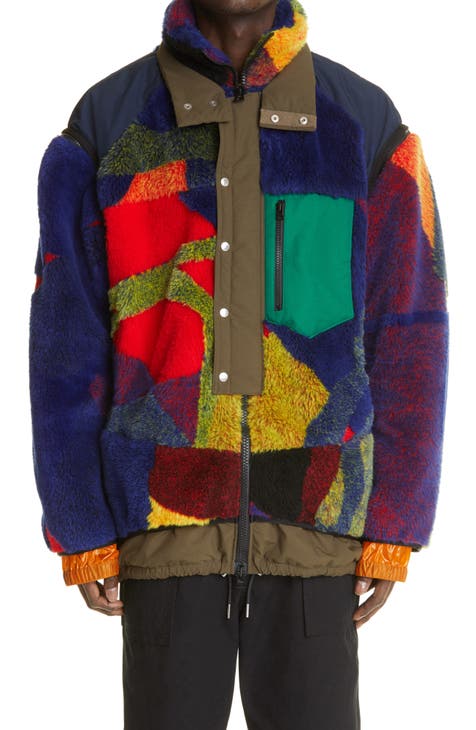 sacai purple orange