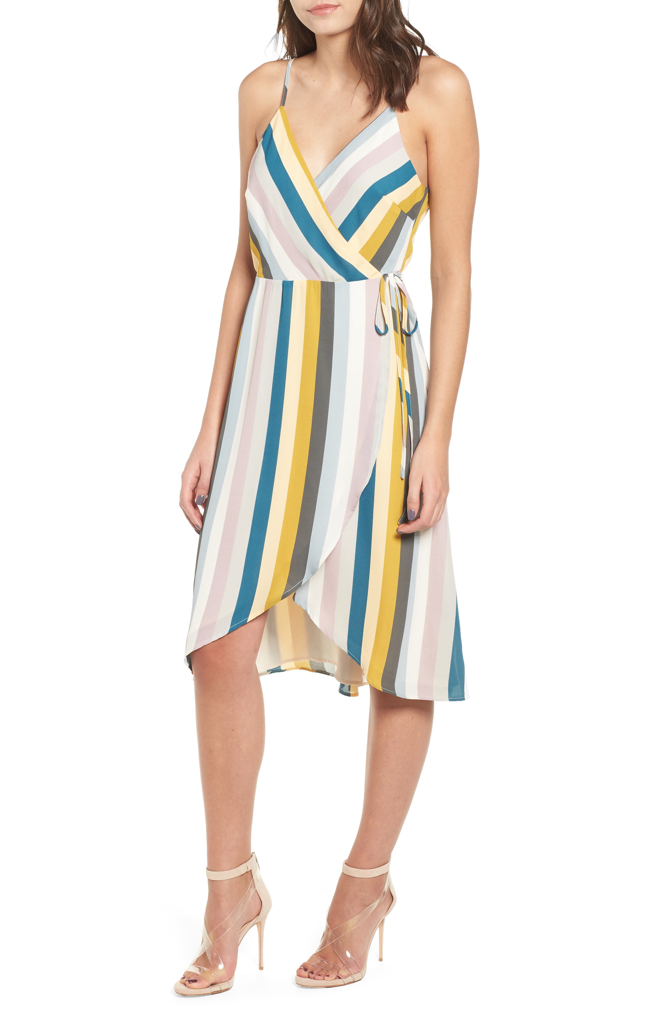 nordstrom leith wrap dress