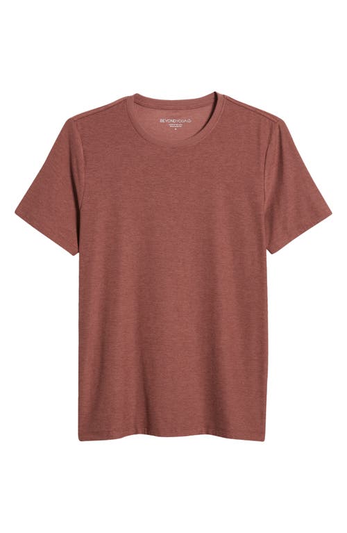 Shop Beyond Yoga Always Beyond 2.0 T-shirt In Maple Heather