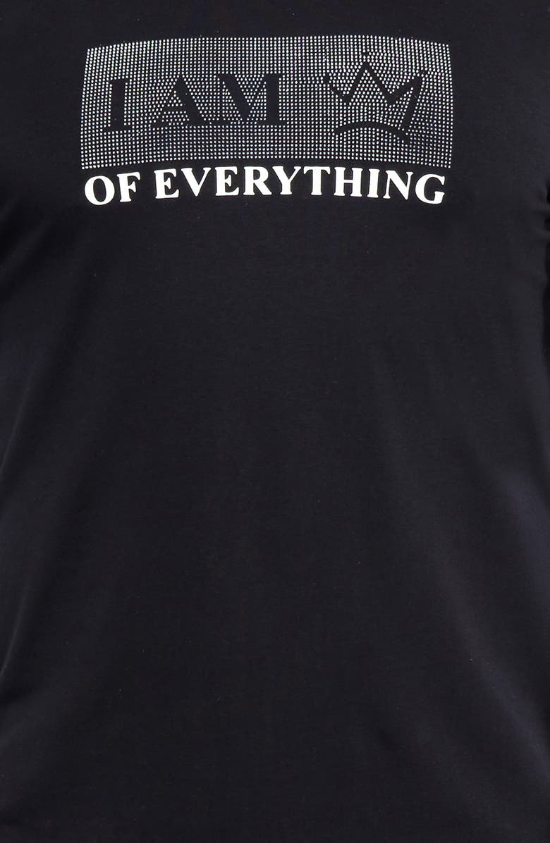 Maceoo Everything Black Layered Long Sleeve Graphic Tee, Alternate, color, 