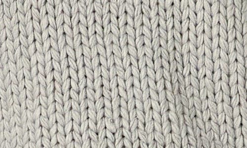 English Factory Puff Sleeve Knit Shirt In Heather Grey