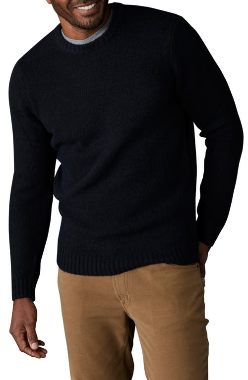 Shop The Normal Brand Homebound Crewneck Sweater In Navy