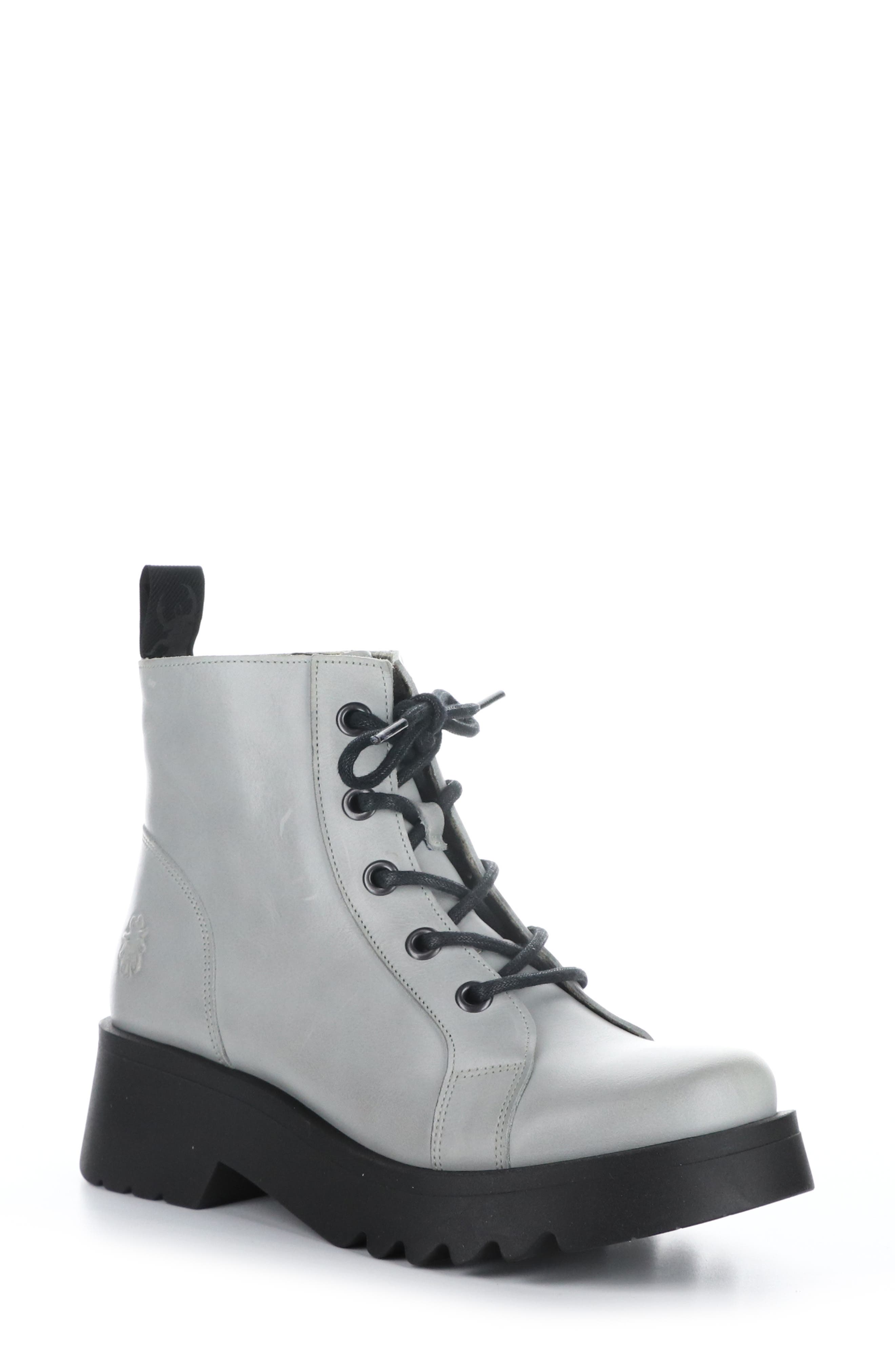 white boots black laces