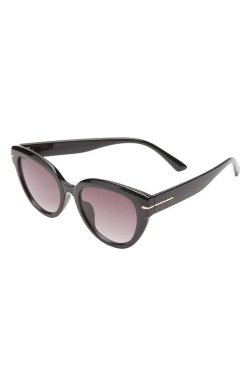 Shop Bp. 53mm Cat Eye Sunglasses In Black