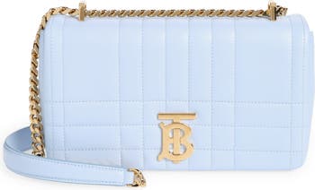 Burberry Small Lola TB Quilted Leather Shoulder Bag