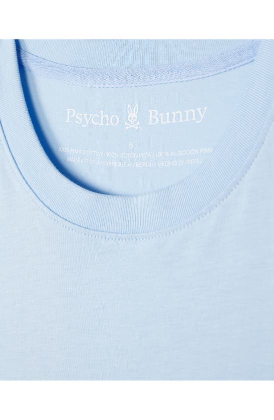 Shop Psycho Bunny Mason Pima Cotton Graphic T-shirt In Windsurfer