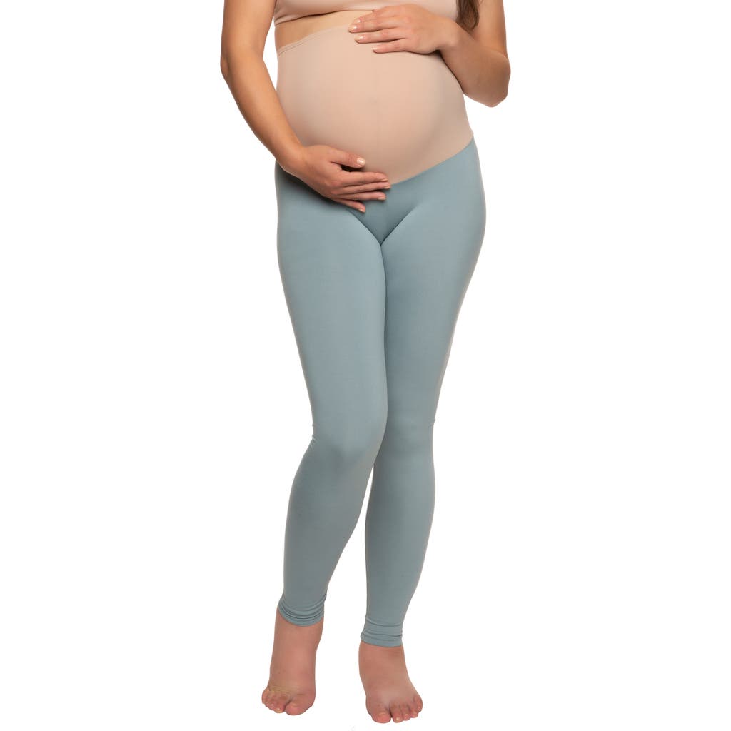 Felina 2-pack Maternity Leggings In Blue