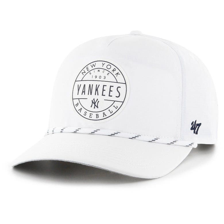 New York Yankees '47 Suburbia Captain Snapback Hat - White