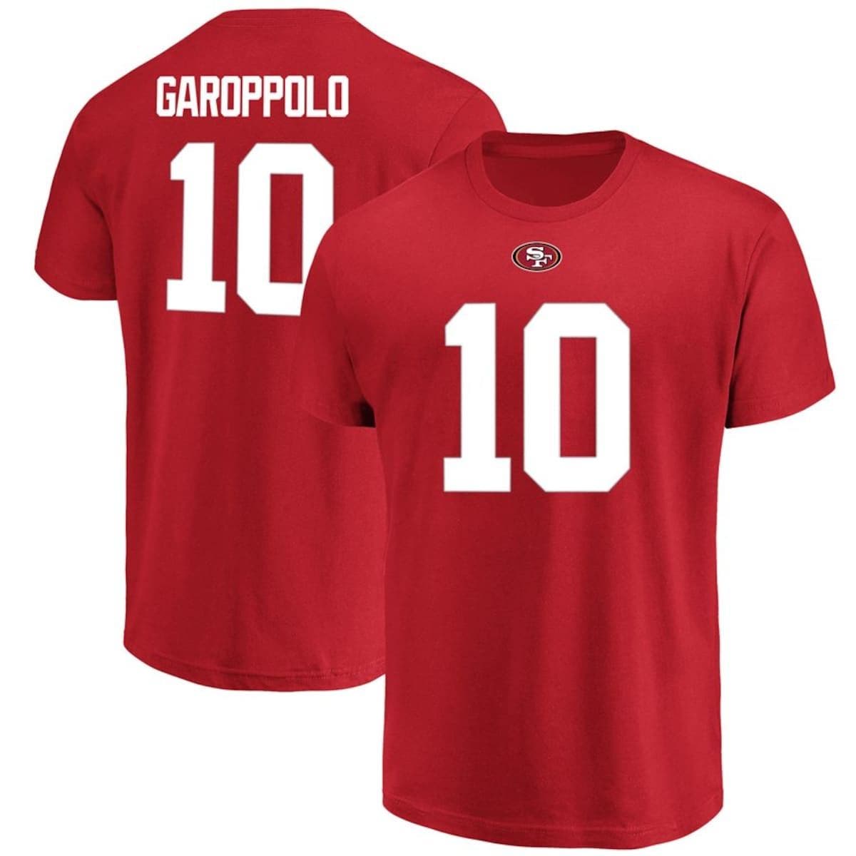 San Francisco 49ers Jimmy Garoppolo Name & Number T Shirt Vintage Men Gift Tee 