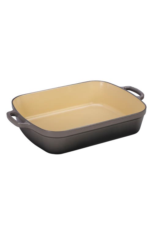 Le Creuset Signature 3 Quart Enameled Cast Iron Roaster in Oyster at Nordstrom