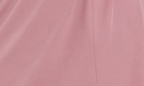 London Times Flare Sleeve Twist Waist Midi Dress In Dark Orchid