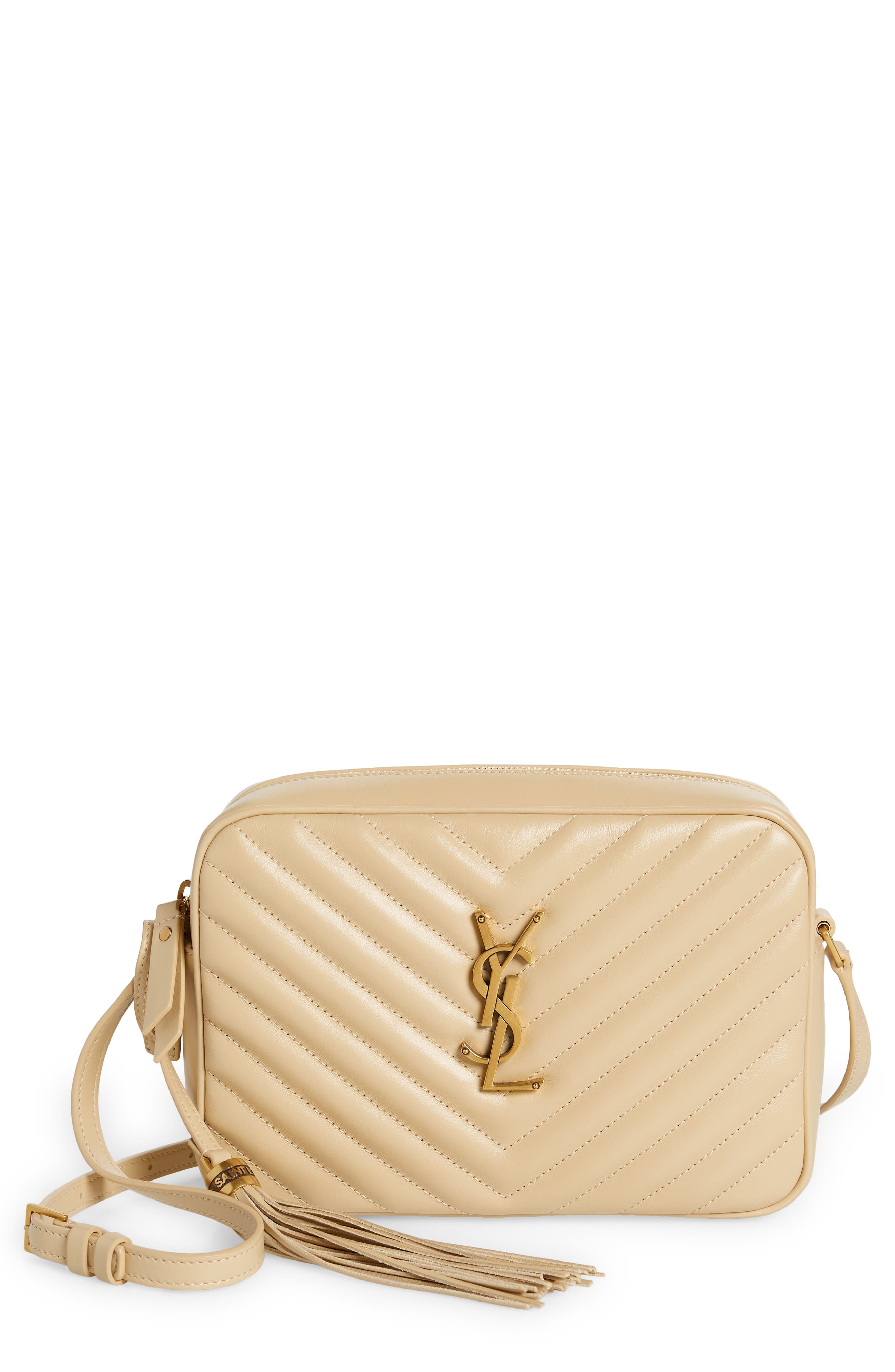 Beige designer best sale crossbody bag