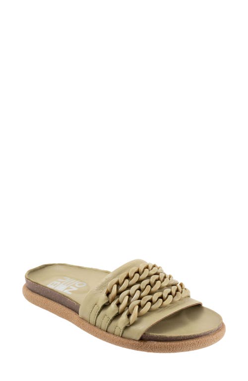 Bueno Emelia Slide Sandal in Moss at Nordstrom, Size 10Us