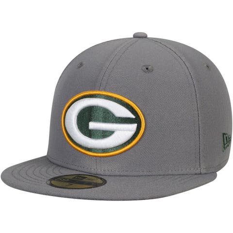 Men's New Era Charcoal Green Bay Packers 2021 NFL Crucial Catch 39THIRTY  Flex Hat