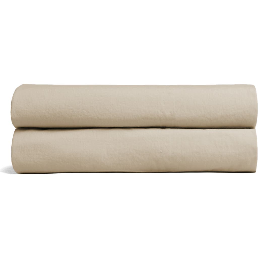 Parachute Brushed Cotton Fitted Sheet In Bone