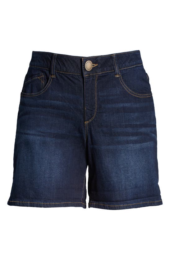 WIT & WISDOM 'AB'SOLUTION DENIM SHORTS