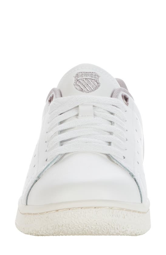 Shop K-swiss Classic Pf Sneaker In Brilliant White/copper/white