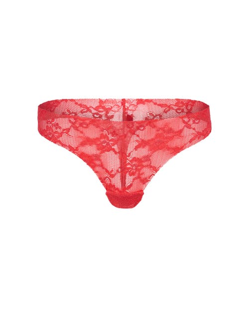 Adore Me Remi Thong Panties In Dark Orange