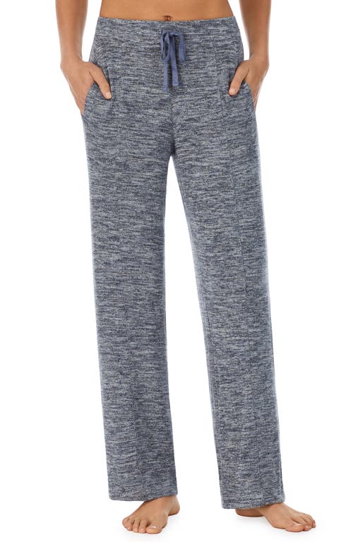 Z WELL Sweater Knit Pajama Pants in Heather Blue
