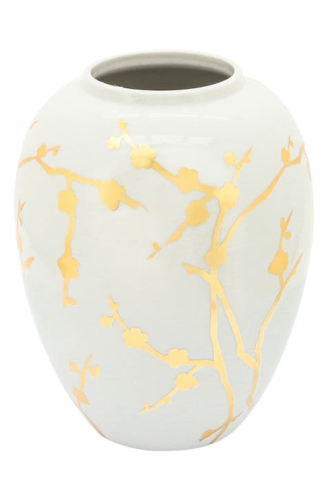 Ceramic 10-Inch Vase
