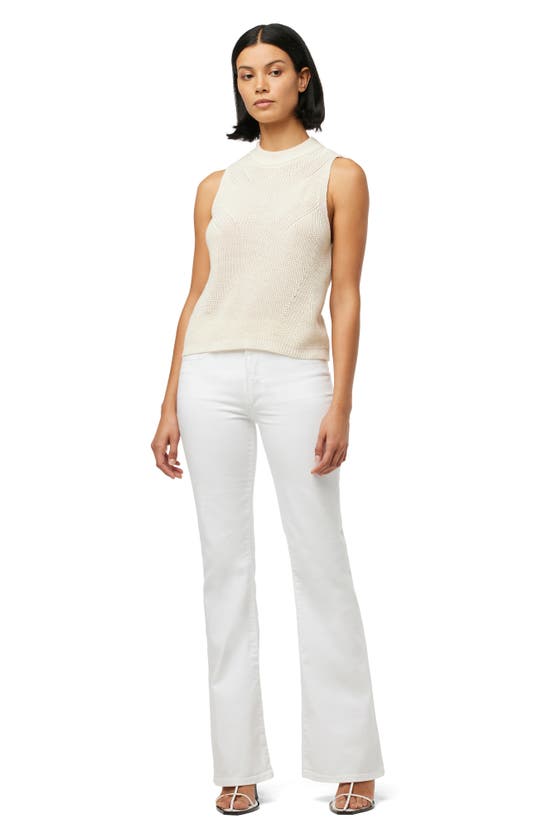 Shop Joe's Cotton Sweater Tank Top In Ivory